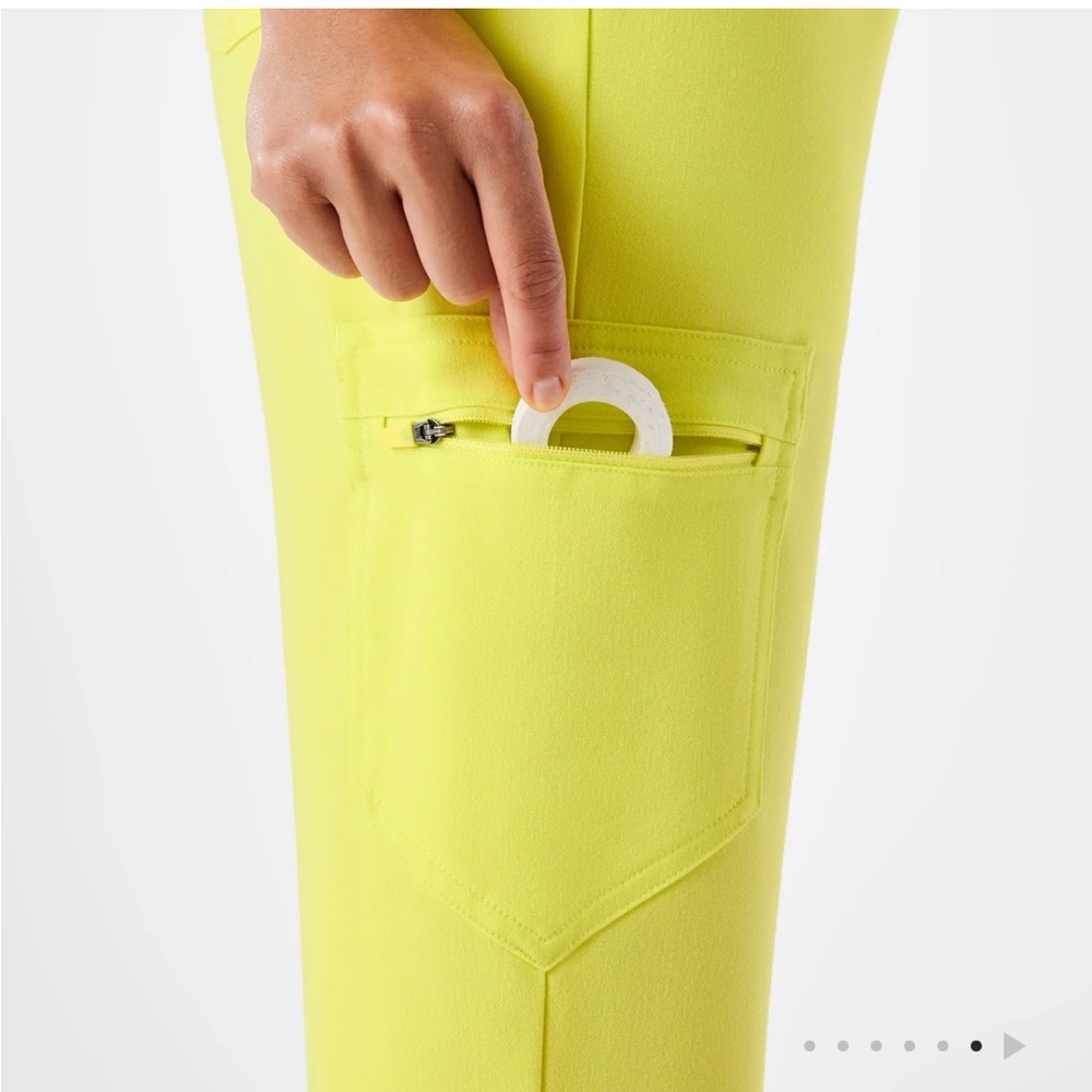 Figs High Waisted Yolo Citrine Pants XXL - Picture 4 of 10